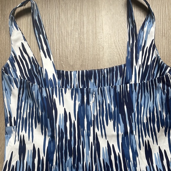 Calvin Klein Dress | Size 8 | Blue, Black & White - Picture 7 of 10